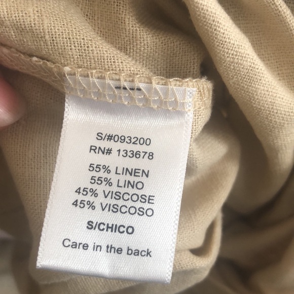 Love Tree Linen Wide Leg Maternity Pants - Picture 6 of 7